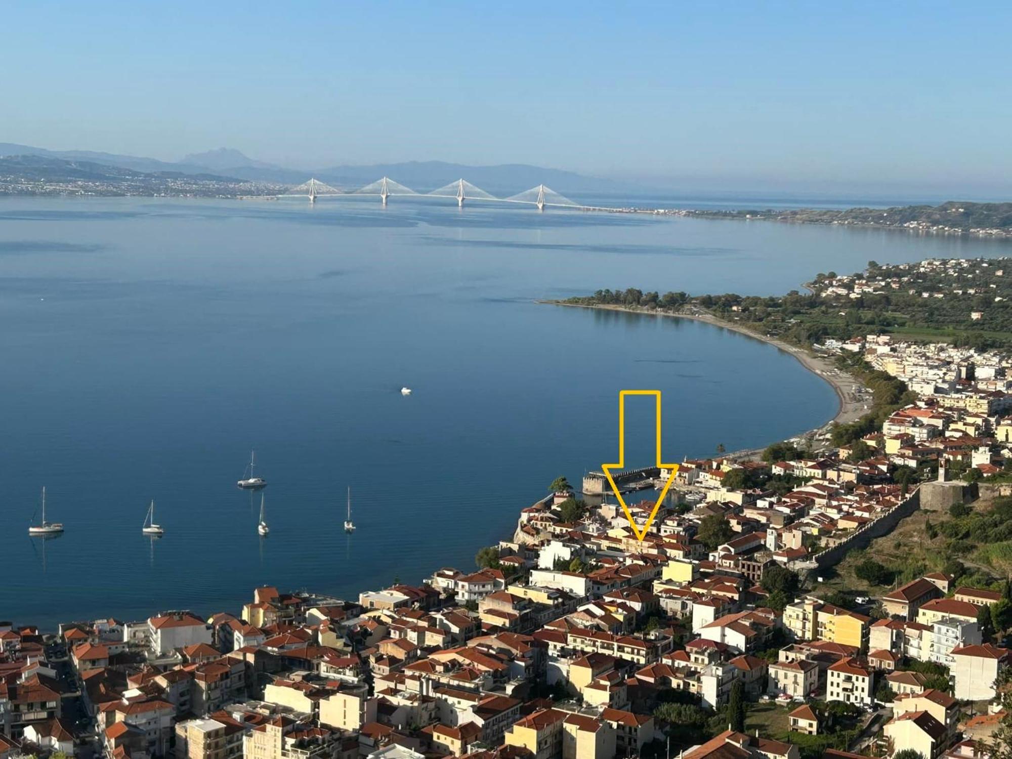 Nafpaktos Studio In Port Ιι エクステリア 写真
